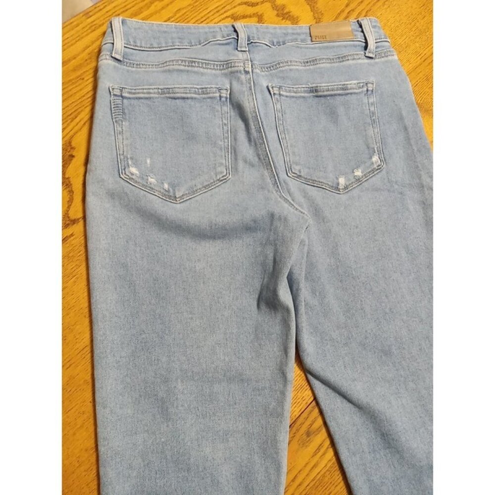 PAIGE Womens Jeans 26 BLUE BRIGITTE Preowned Work Casual Summer Spring Winter - Picture 9 of 11